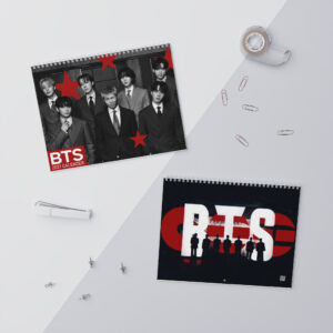 NA - BTS 2027 Wall Calendar - K-pop Poster Style, Monthly Planner for Armys