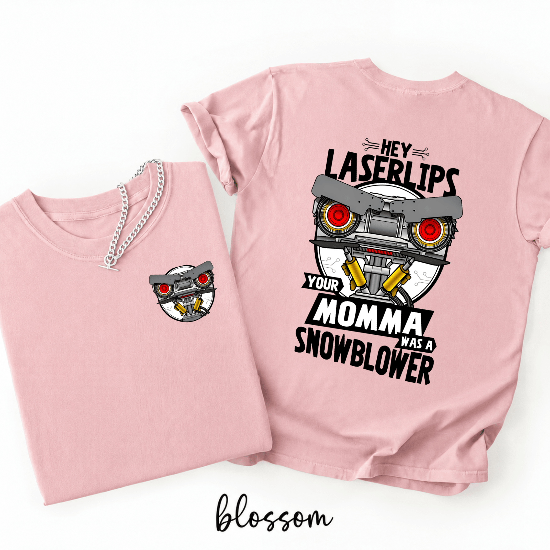 Joninie 5 Short Circuit Shirt, Hey Laser Lip Your Mama Shirts - Image 5