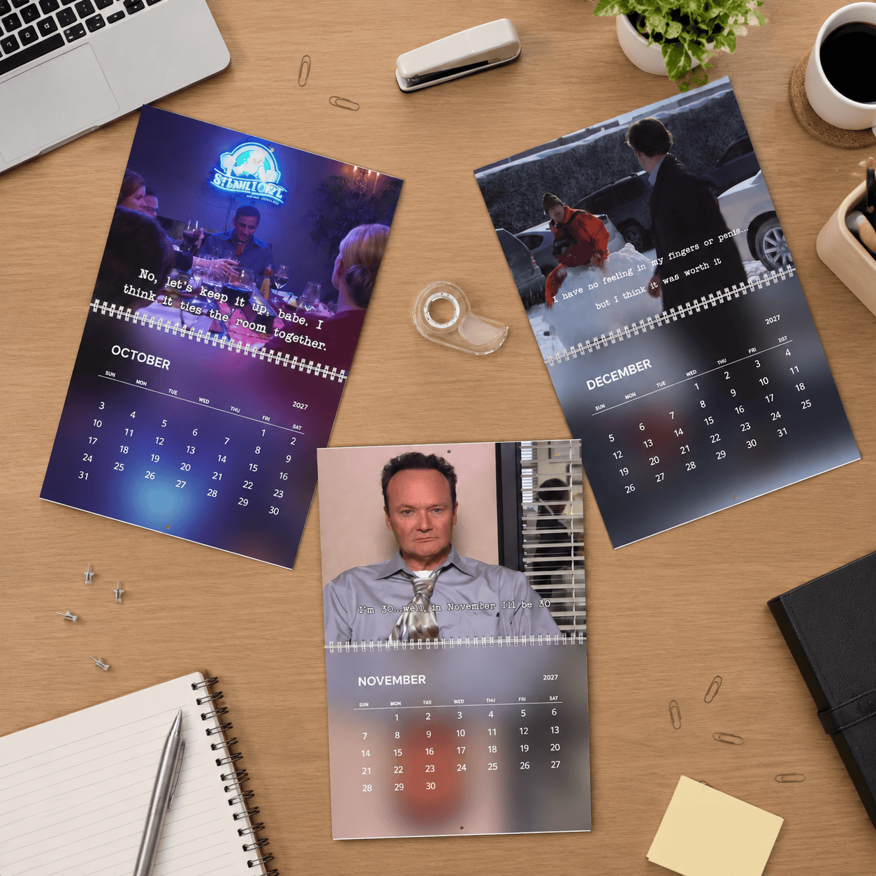 NA - Funny Meme The Office ULTIMATE 2027 Wall Calendar - Image 4