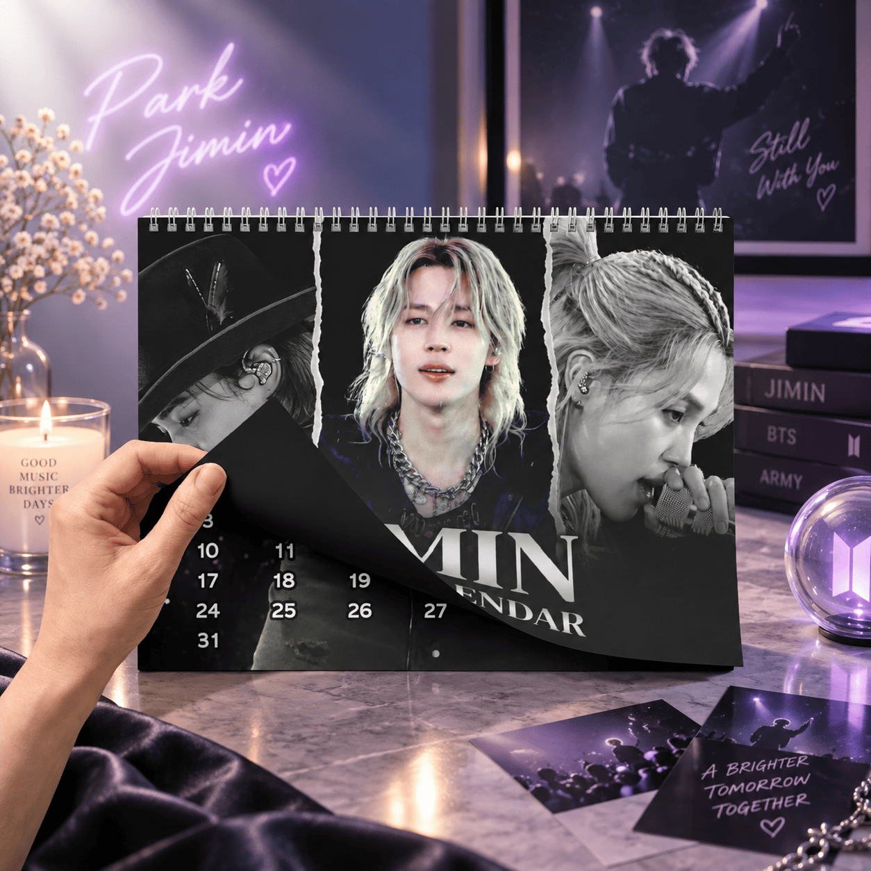 HN - Jimin BTS Body Kpop Wall Calendar - Image 7