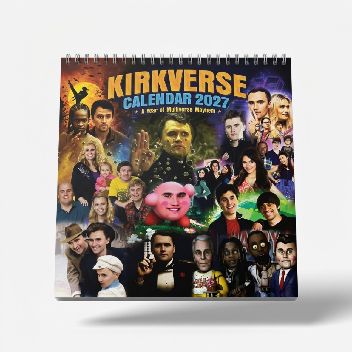 QK - Charlie Kirk Meme Collection 2027 Wall Calendar - Image 3