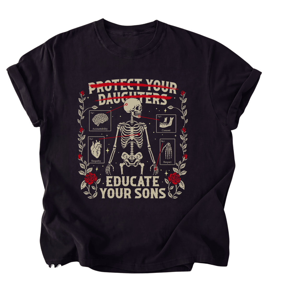 Protect Your Daughters Educate Your Sons Shirts - Image 3