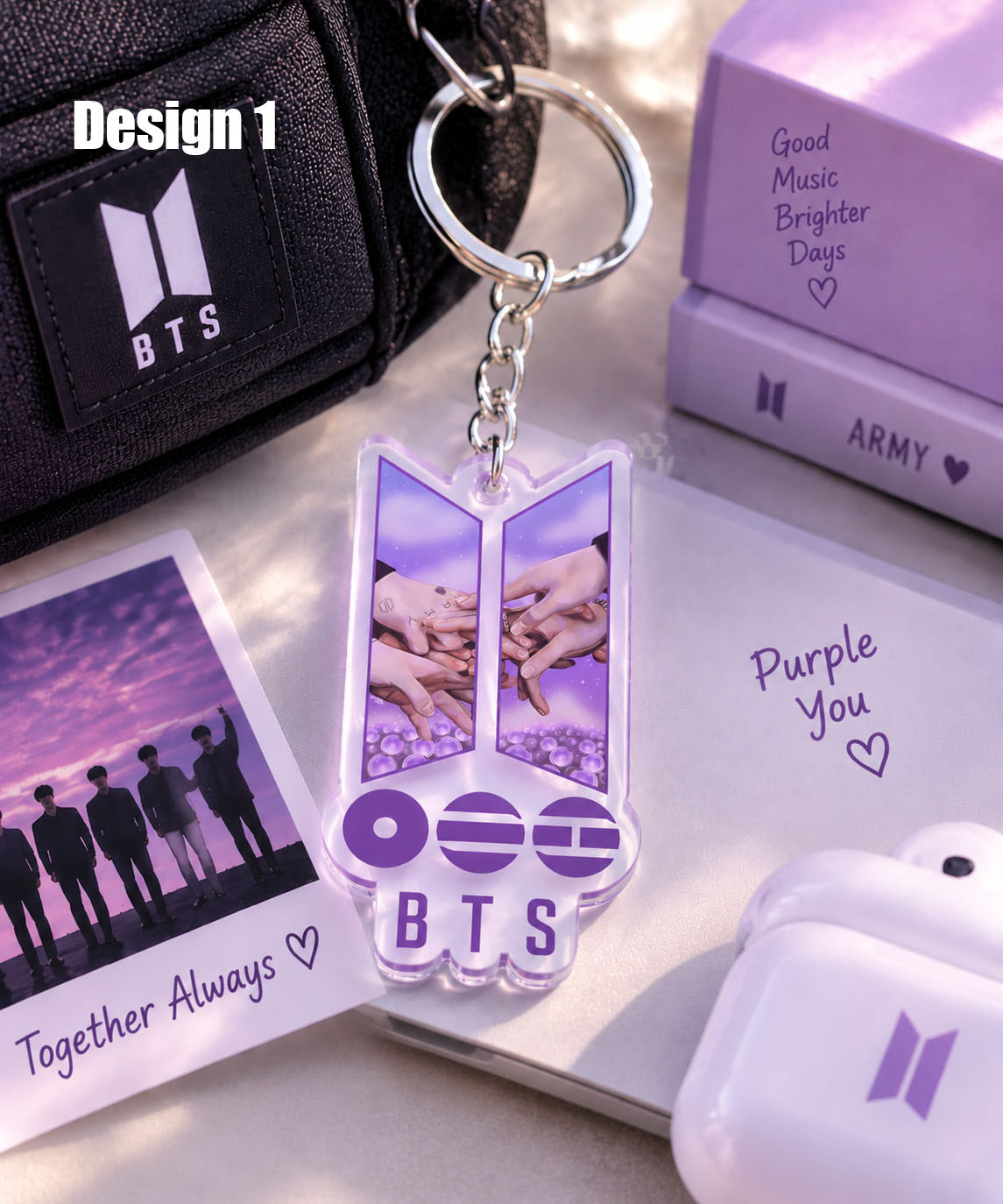 AT - BTS Arirang World Keychain