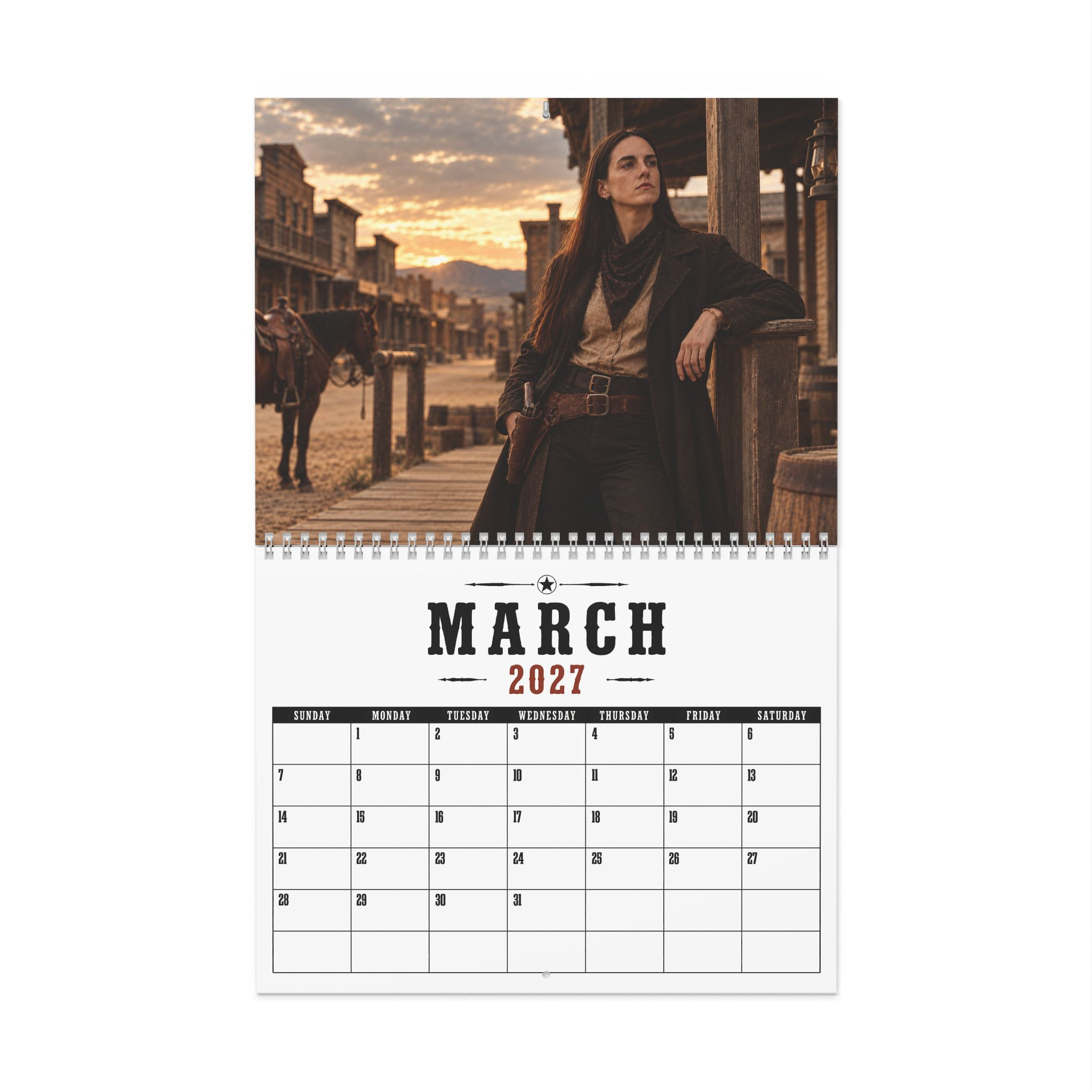 QK - Feverstone Edition V2 2027 Wall Calendar