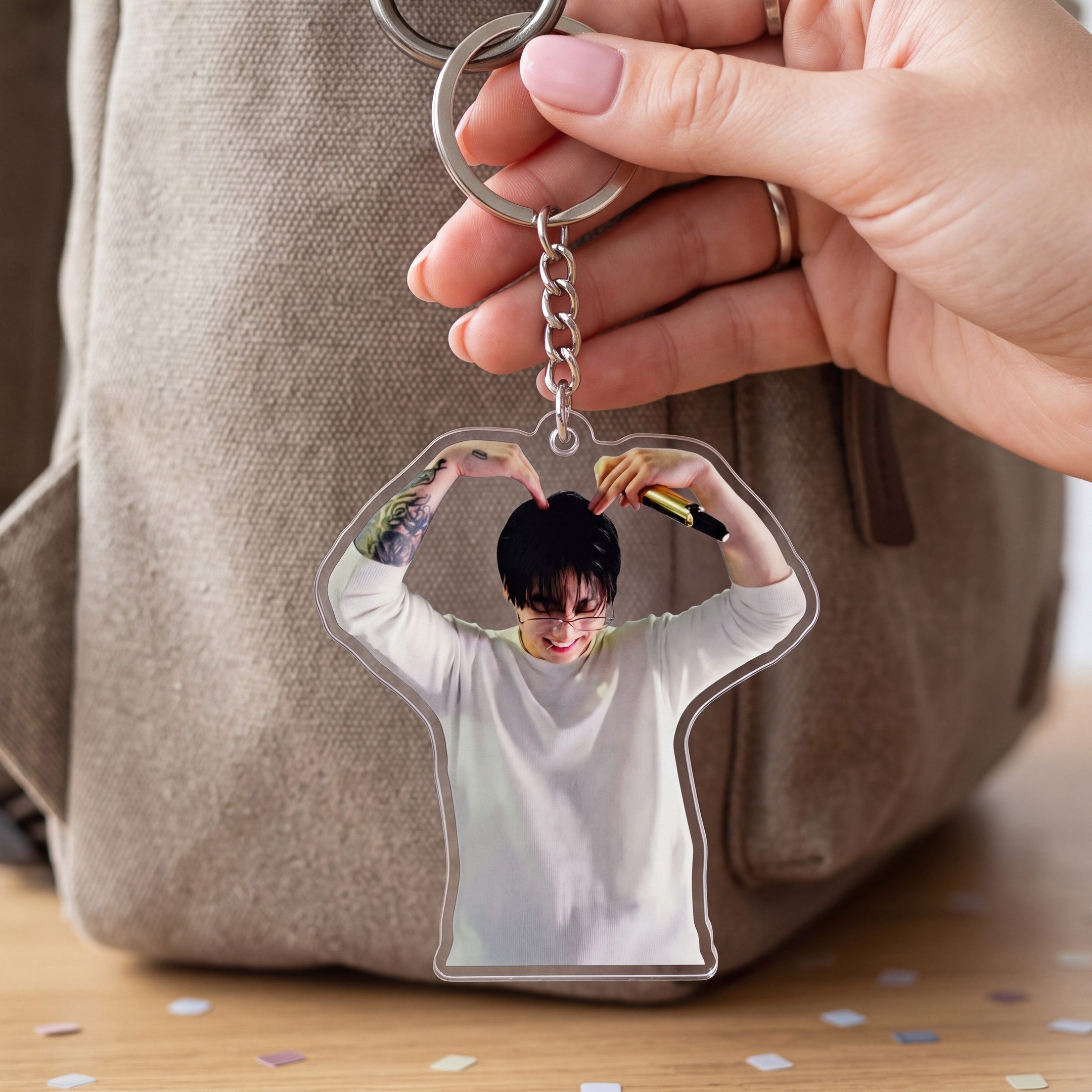 AT - Jungkook BTS Cute Keychain - Image 3