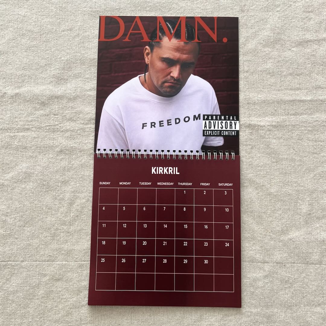 QK - Kirkverse Meme Collection 2 Wall Calendar - Image 2