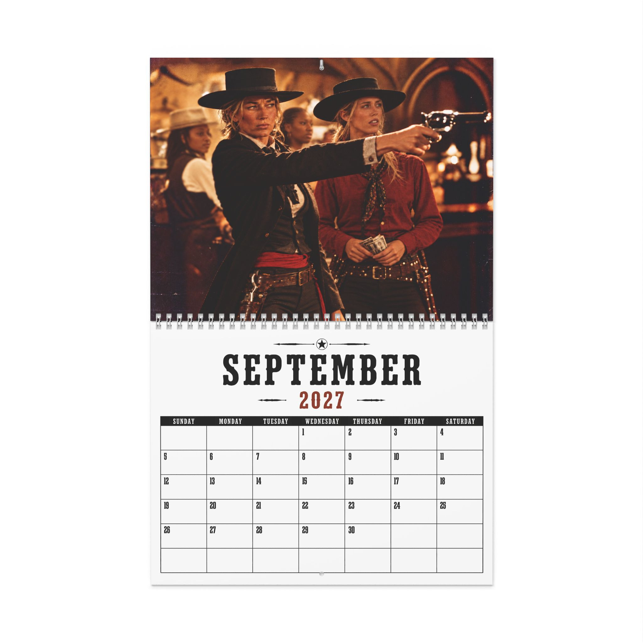 QK - Feverstone Edition V2 2027 Wall Calendar