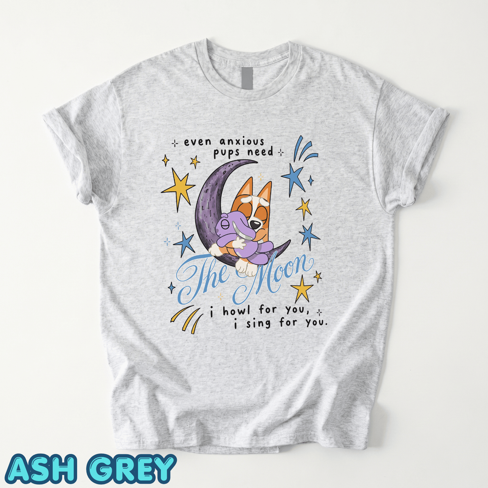 Bingo Even Anzious Pups Need The Moon, Obiter lyric shirts - Image 11