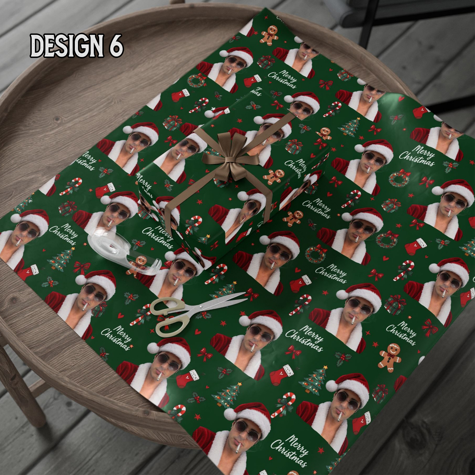 NA - Headted Rivalry Matte Wrapping Paper (LF) - Image 8