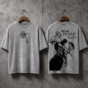 Ego - Escanor Inspired Graphic T-Shirt, Nanatsu no Taizai Style Oversized Tee