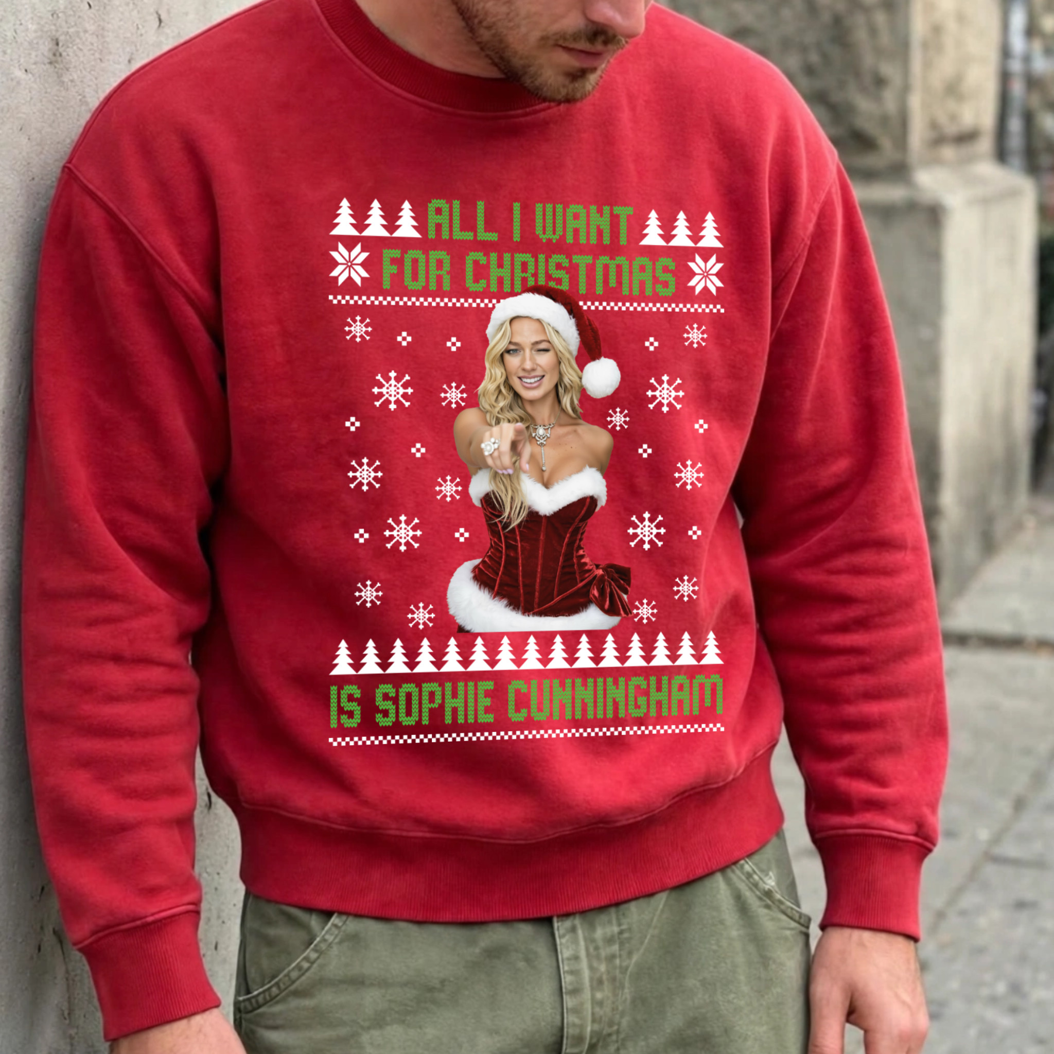 BN - All I Want For Christmas Is Sophie Cunningham Sweatshirt