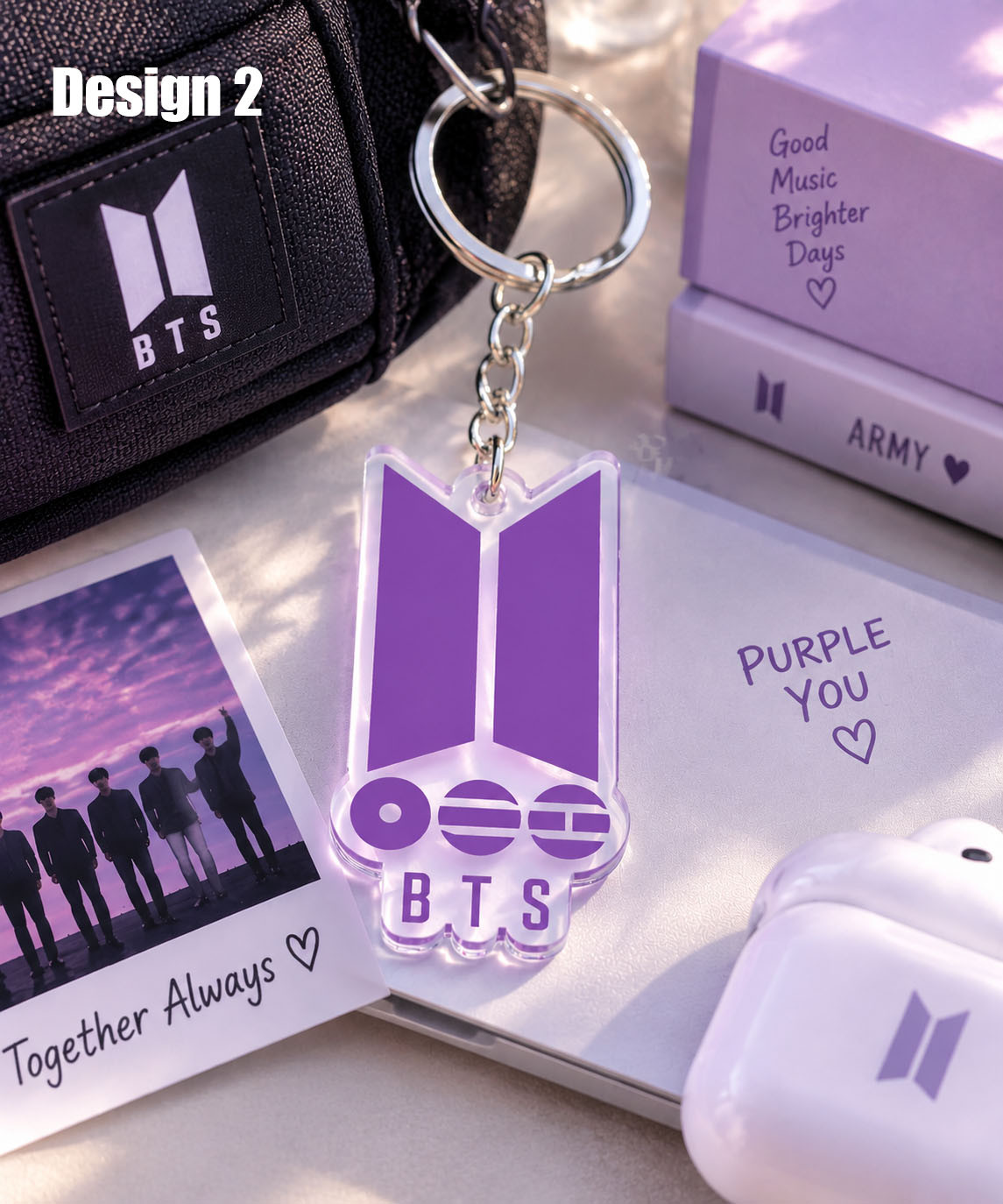 AT - BTS Arirang World Keychain - Image 2