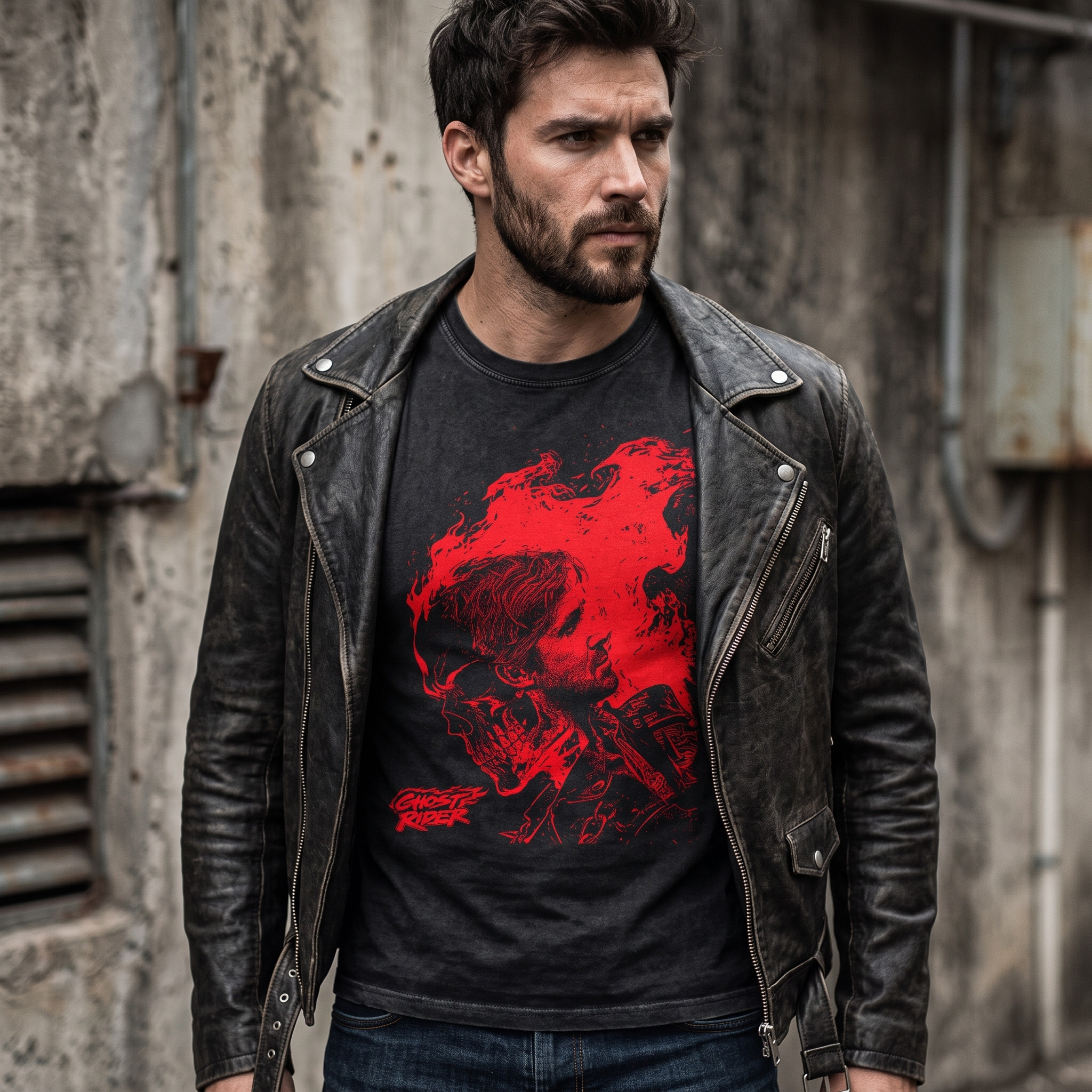NN - Ryan Gosling 2028 Ghost Rider Tee - Image 4