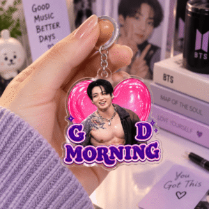 AT - Jungkook Goodmorning Keychain