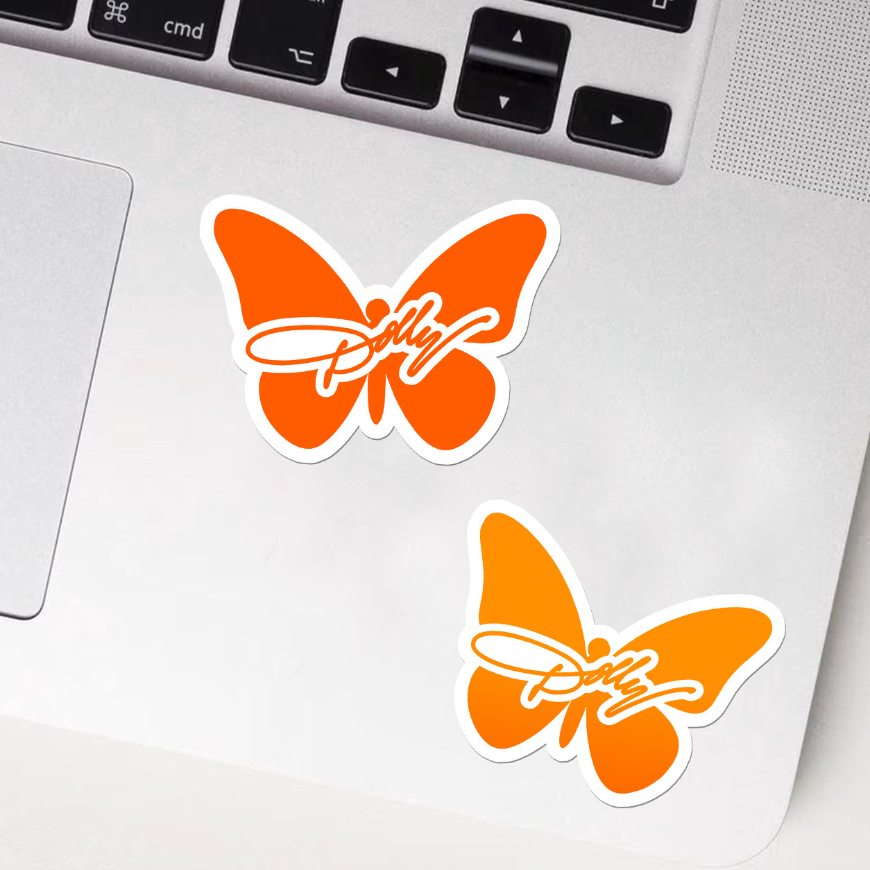 Dolly Tennessee Tribute Butterfly Helmet Stickers,Magnets Die Cut - Image 2