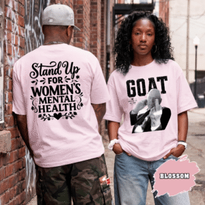 BN - Kevin Reddington T-Shirt, Stand Up For Women Mental Health Tee
