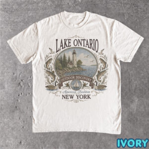 NA - V2 Vintage Lake Ontario The Great Lakes Shirt