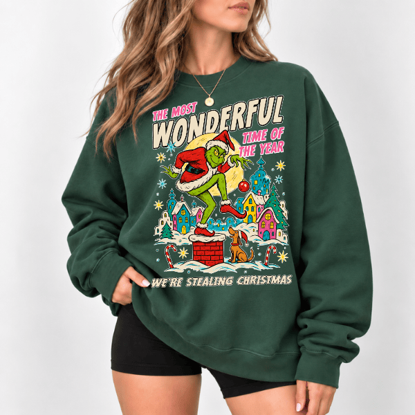 TA - The Grinch "The Most Wonderful Time" Tee