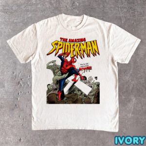 NA - VER 2 Amazing Spider Man Beat Up Jake Lang Shirts