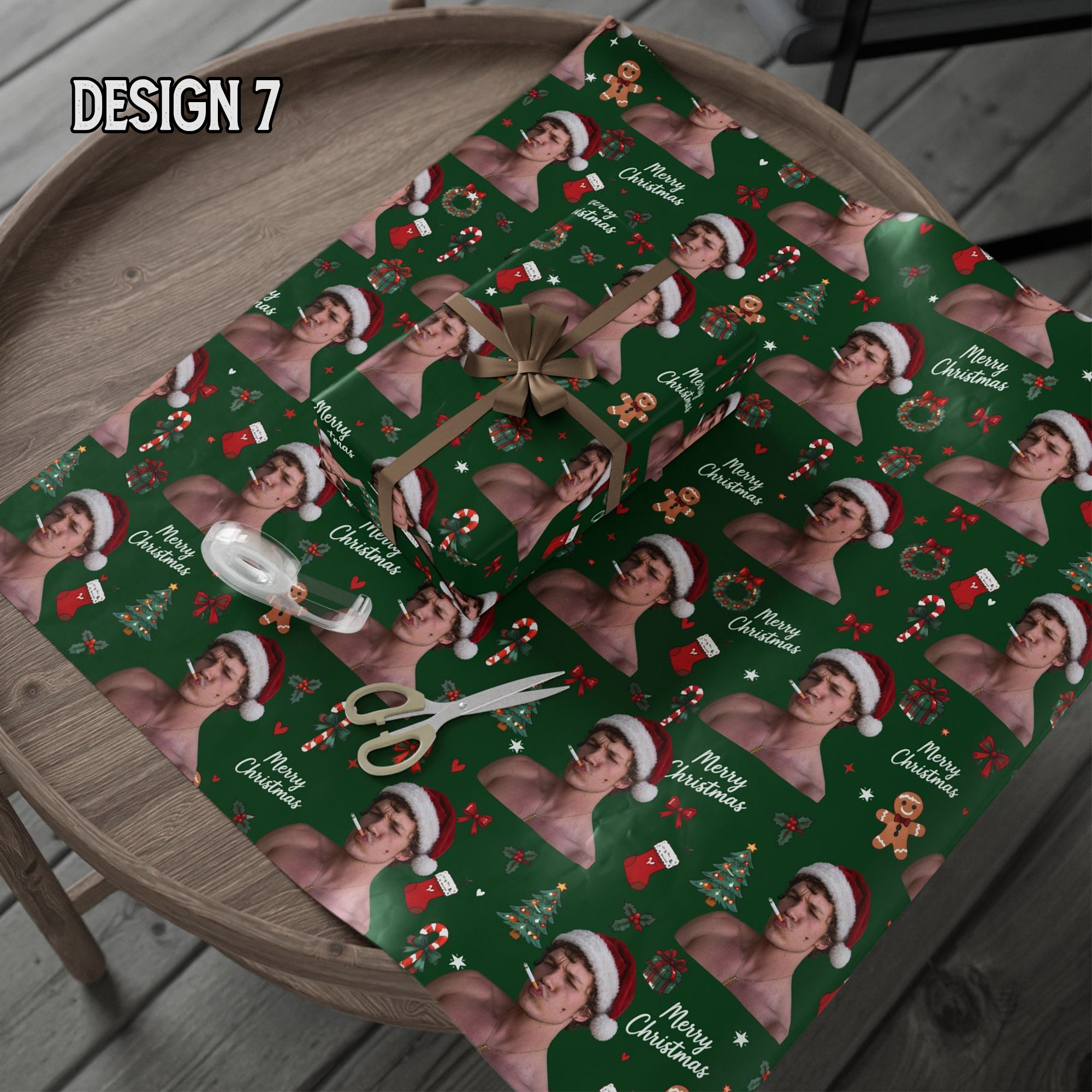 NA - Headted Rivalry Matte Wrapping Paper (LF) - Image 9