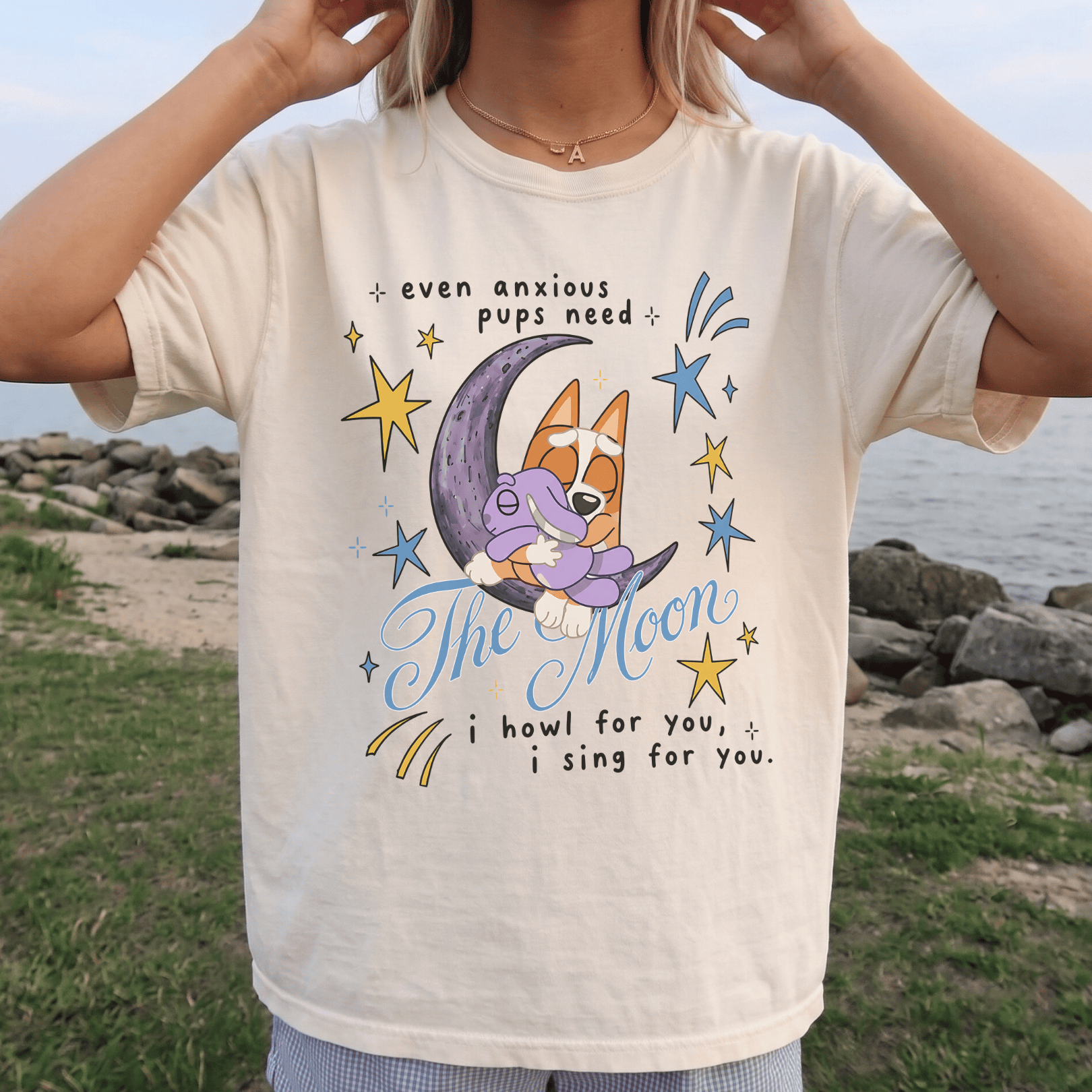 Bingo Even Anzious Pups Need The Moon, Obiter lyric shirts - Image 14