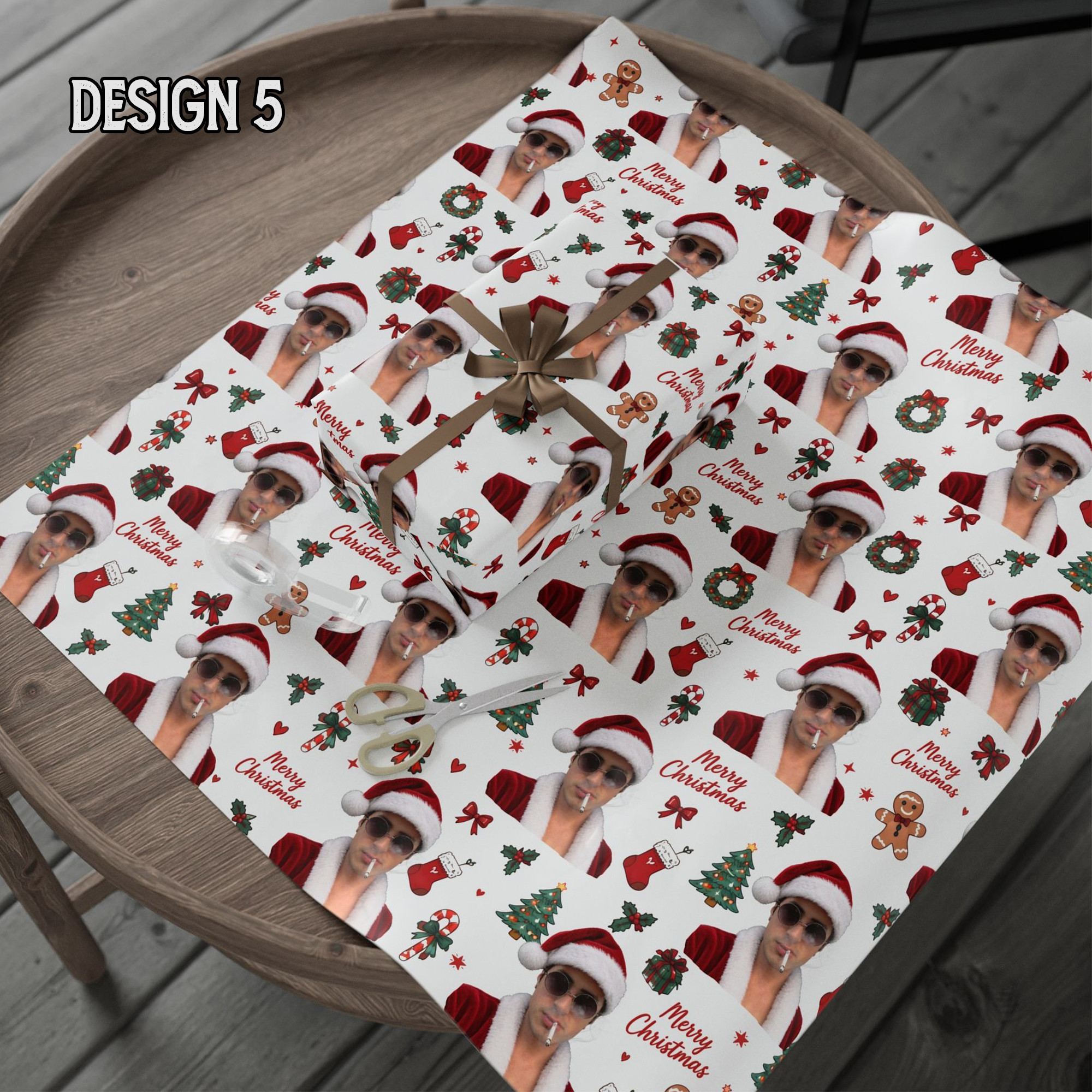 NA - Headted Rivalry Matte Wrapping Paper (LF) - Image 7