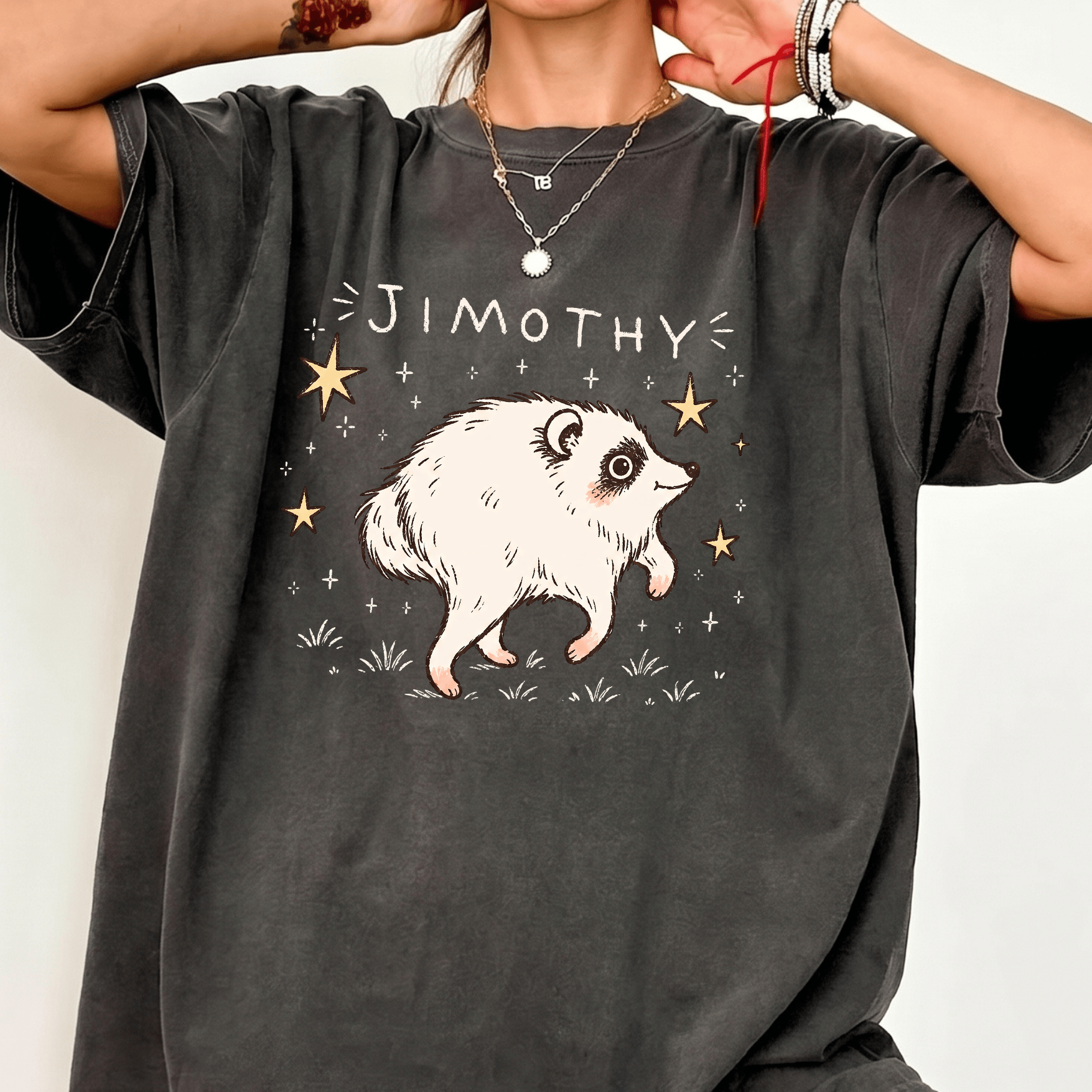 Jimothy Raccoon Viral Famous Seattle Raccoon Shirt - Image 2