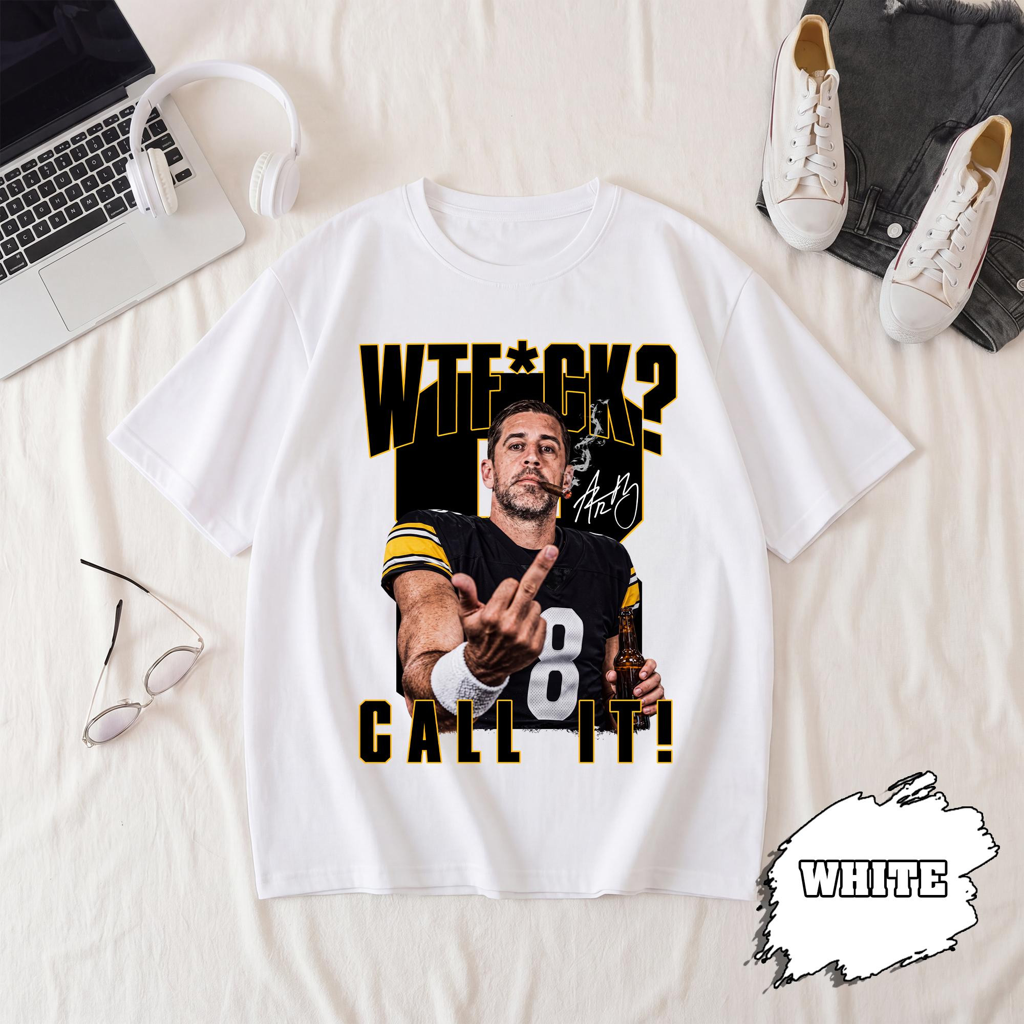 BN - Aaron Rodgers Call It T-Shirt, Pittsburgh Football Tee