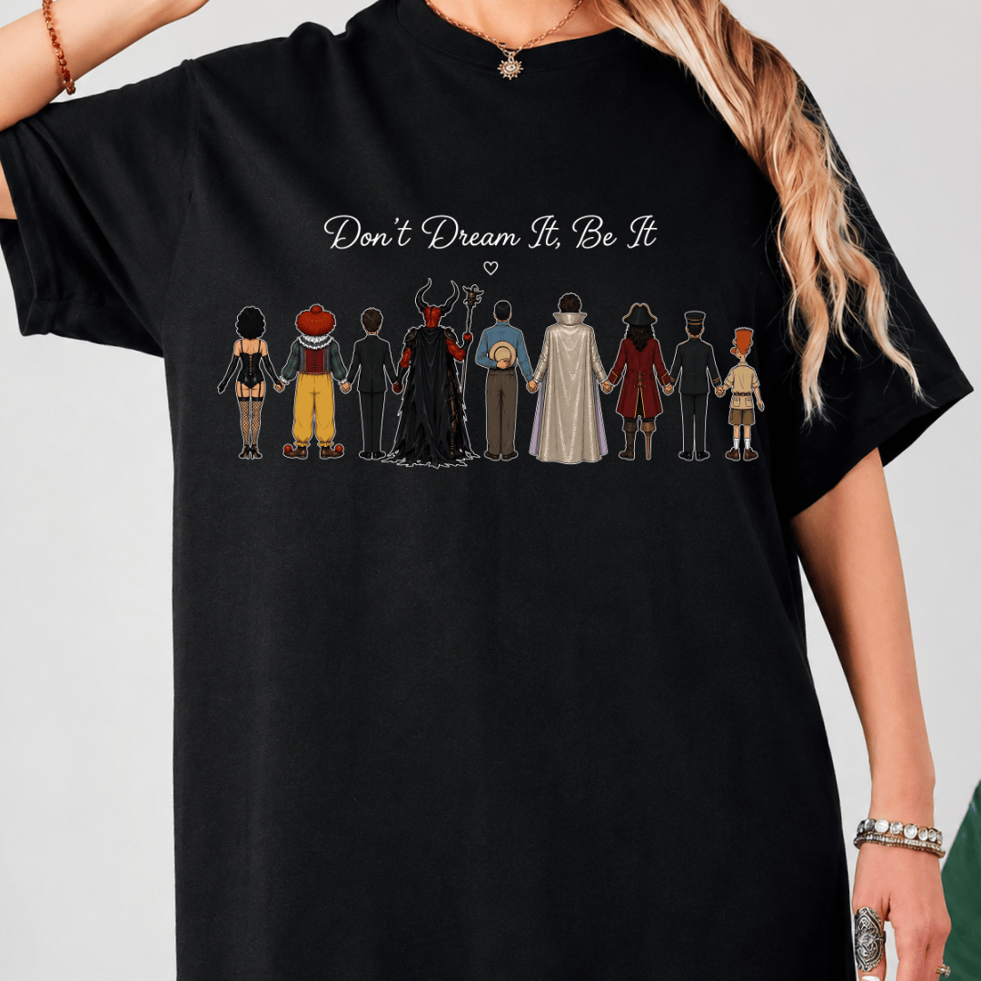 TT- Tim Curry Characters Memorial Shirt - Image 4