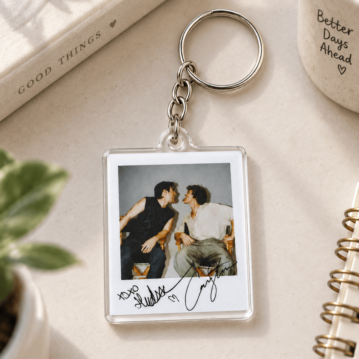 AT - Signed Hudson + Connor Heated Rivalry Keychain