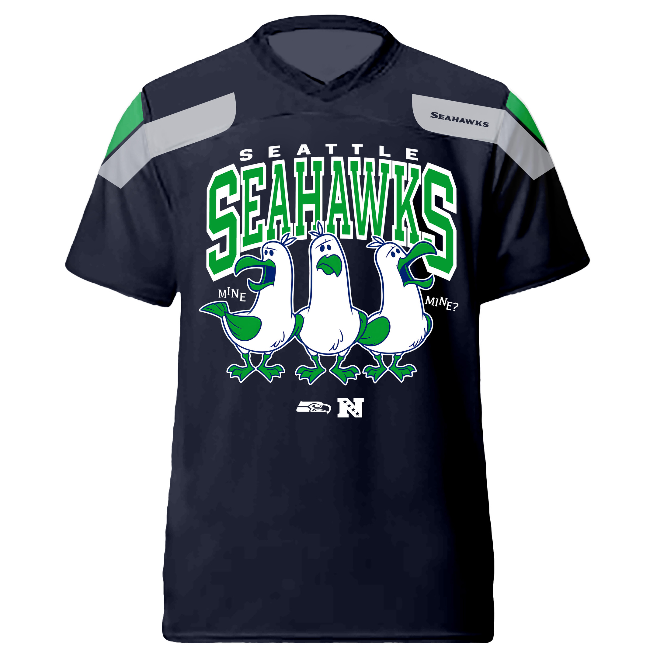BN - Custom Seattle Seahawks Football Jersey - Image 2
