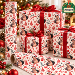 BN - Jungkook BTS Christmas Matte Wrapping Paper