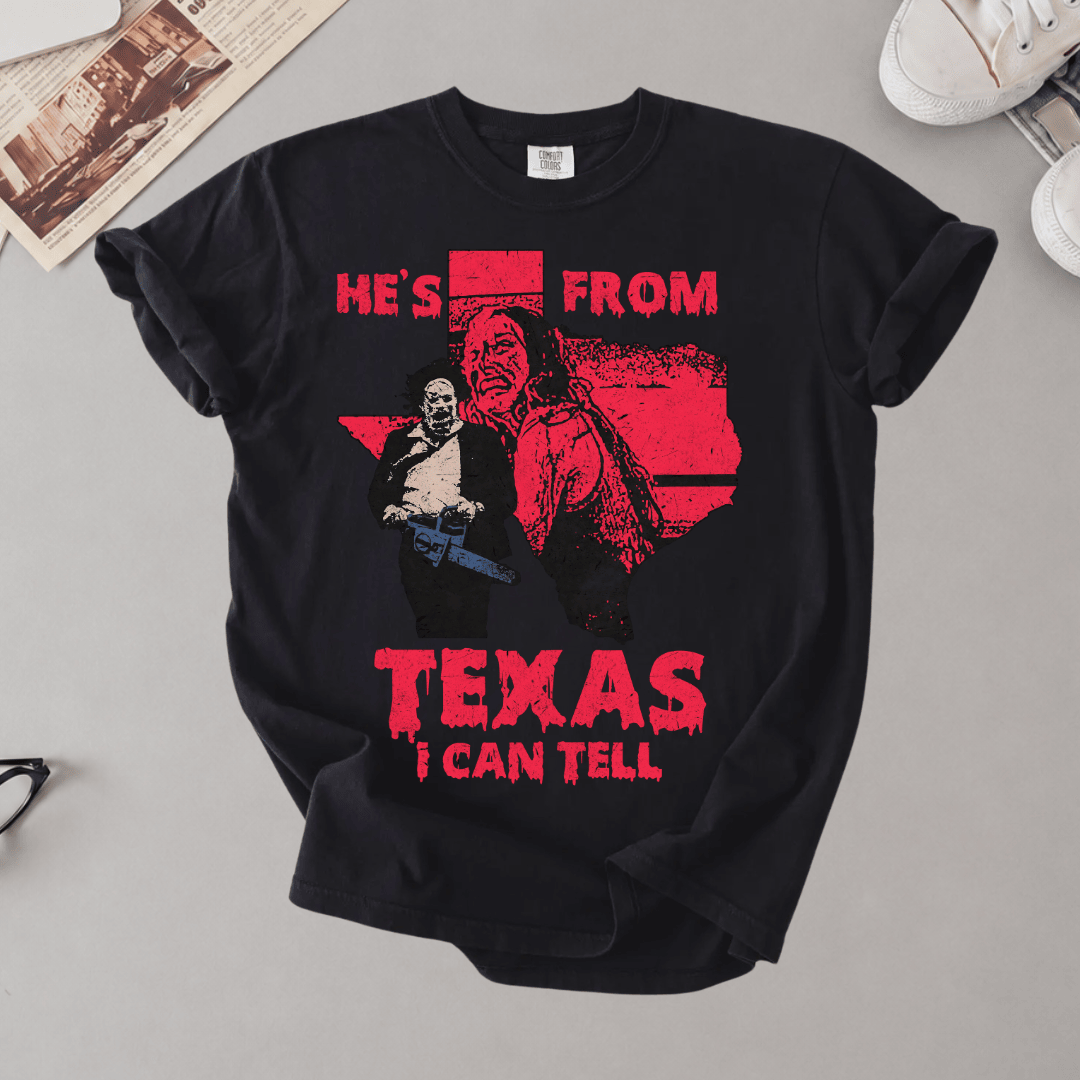 NN - The Texas Chainsaw Massacre Choosin Texas Shirts - Image 9