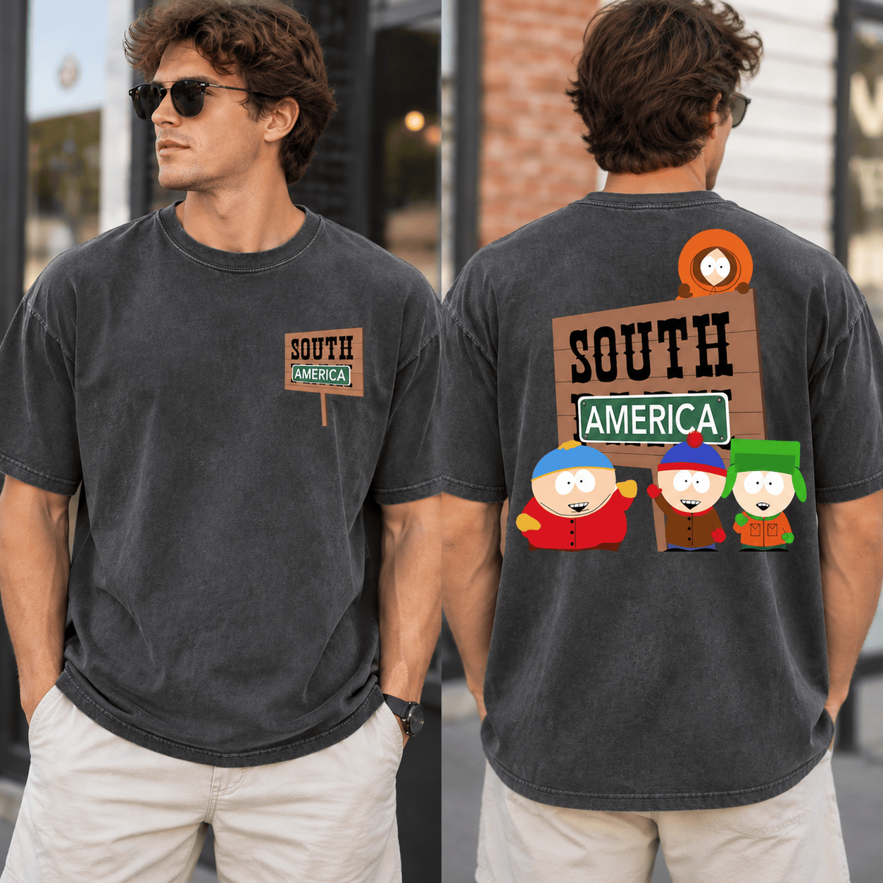 AT - South Park South America T-Shirt - Image 3