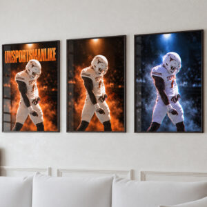 NA - [NO FRAME] [Poster_No Frame] Colin Simmons Grotesque Sack Celly Texas Football Poster