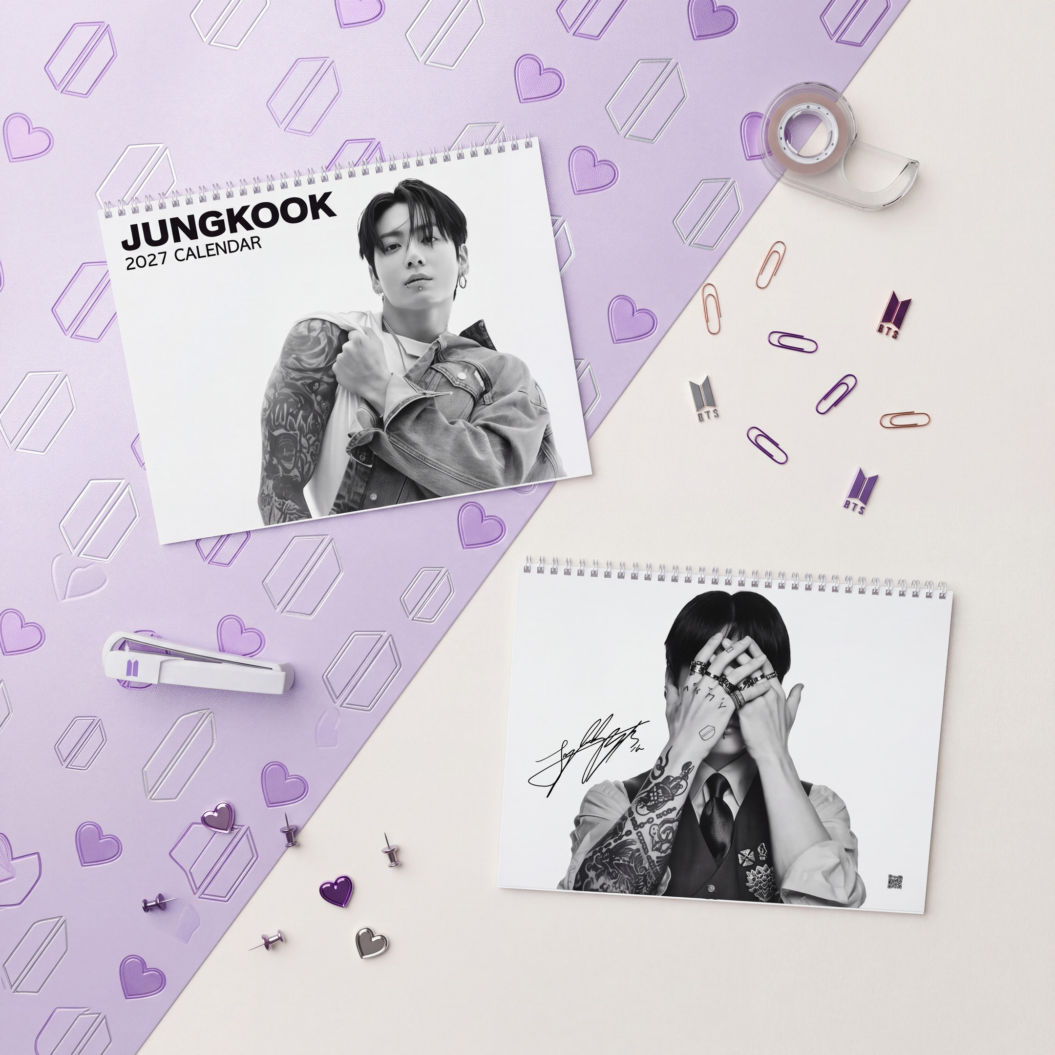VL - Jungkook 2027 Wall Calendar