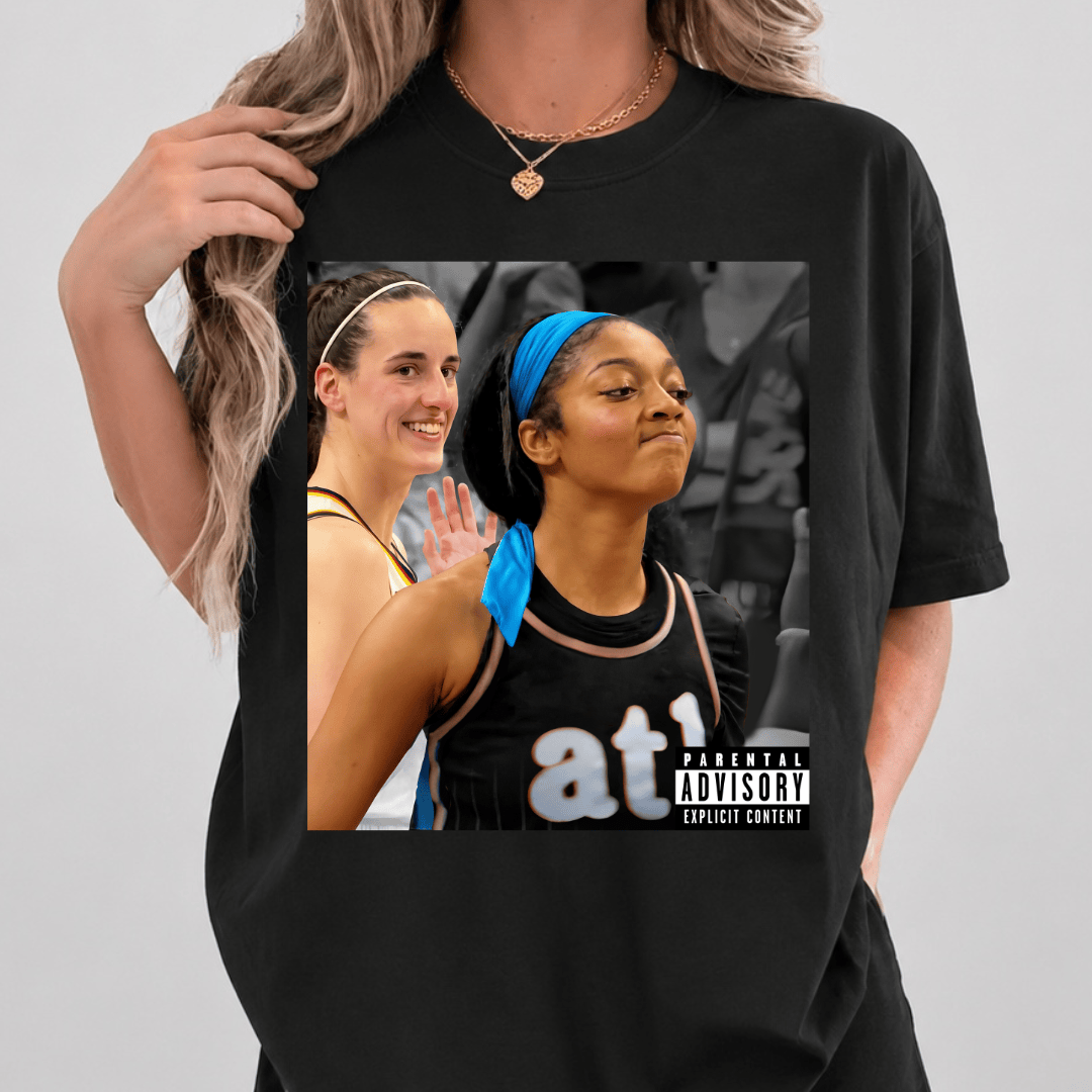 TT - Caitlin Clark Laughing At Angel Reese T-Shirt
