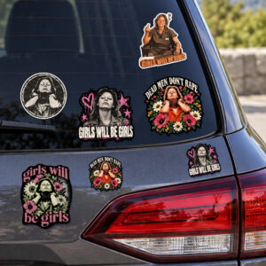 NA - Girls Will Be Girls Aileen Wuornos Die Cut Sticker