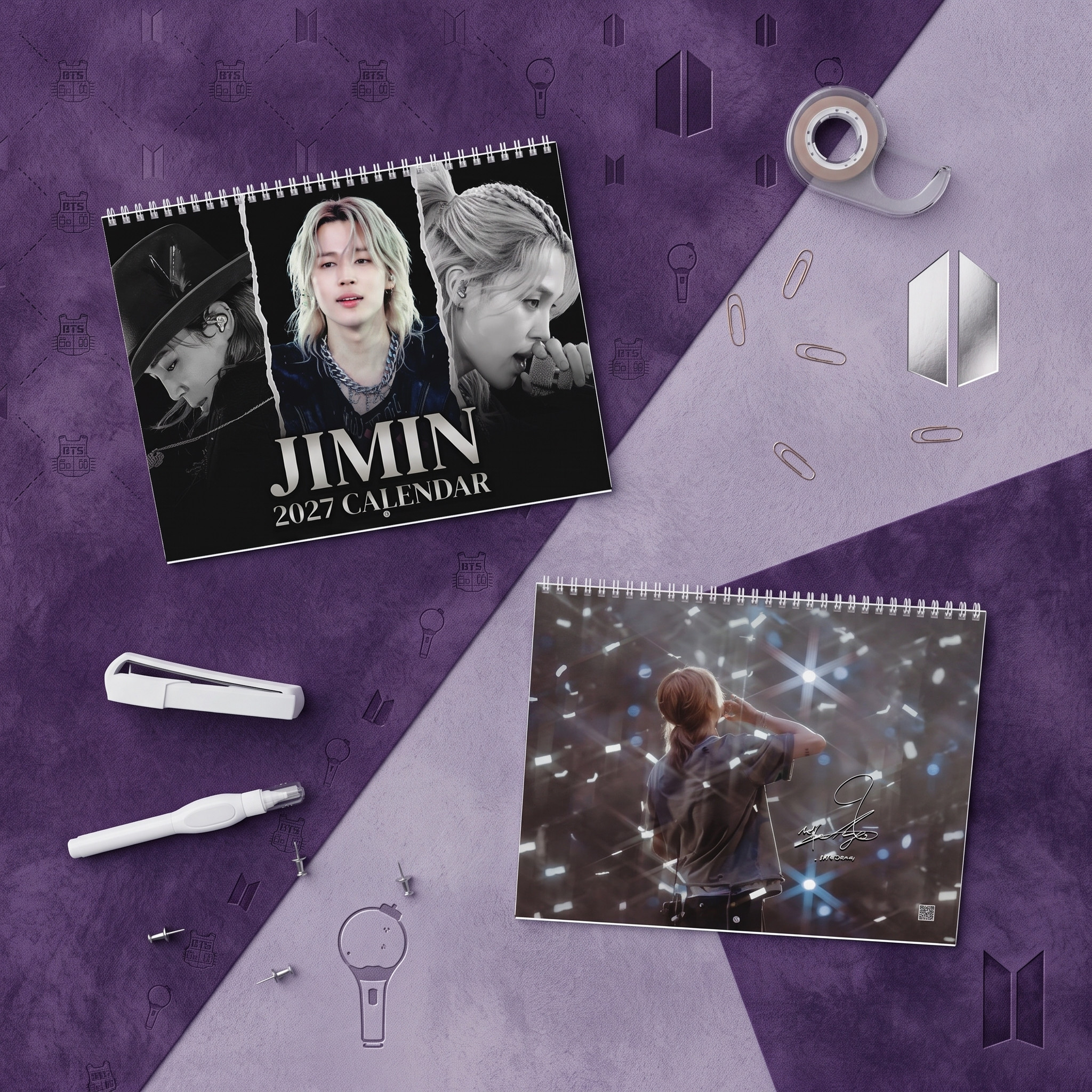 AT - BTS Jimin 2027 Wall Calendar