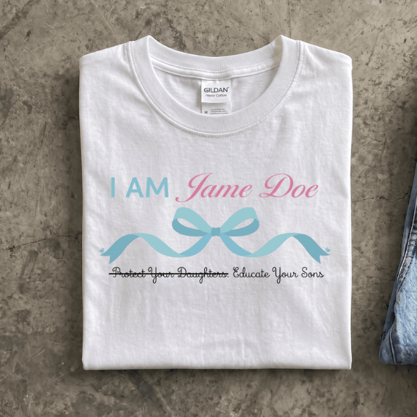 TA - I Am Jane Doe Ribbon Shirt - Image 5