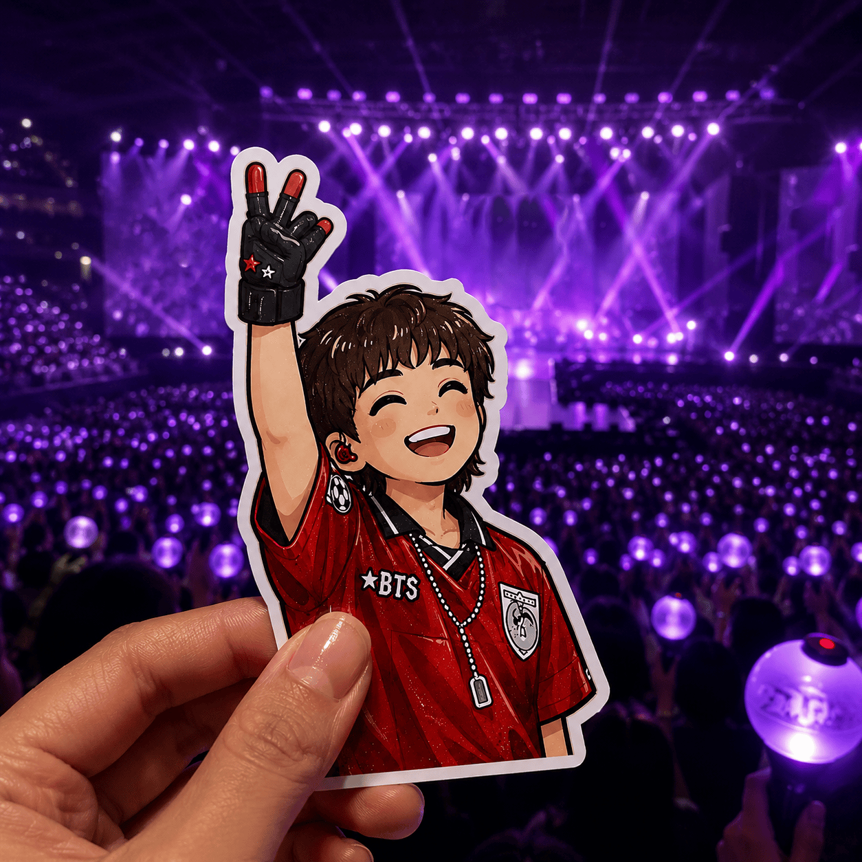 HN - J-Hope BTS Magnet/Stickers,Arirang World Tour Sticker - Fan Accessories - Image 3