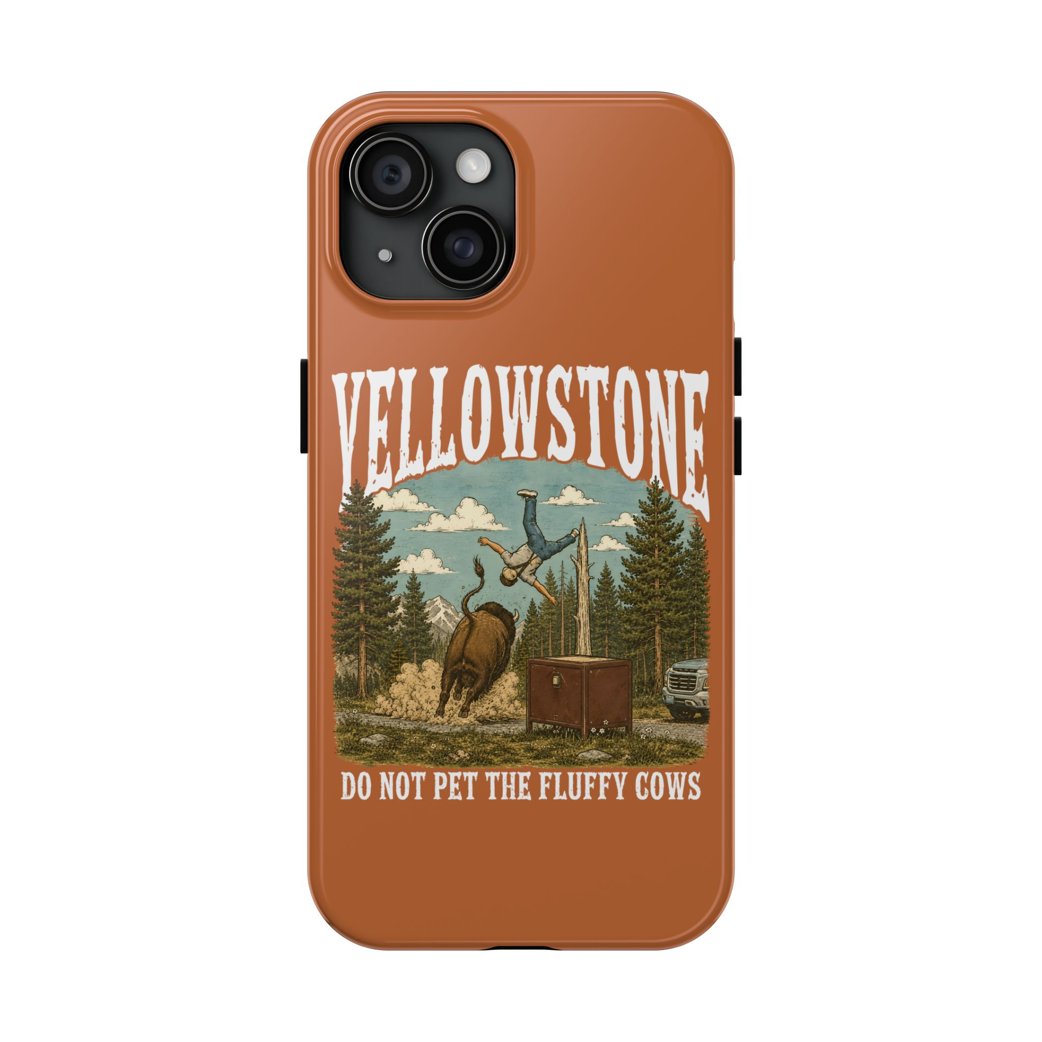 BN - Yellowstone National Park Phone Case - Image 3