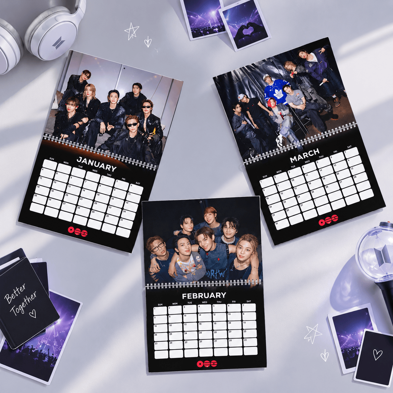 HN - BTS 2027 Kpop Wall Calendar - Image 3