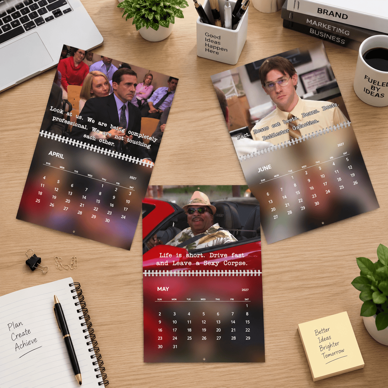 NA - Funny Meme The Office ULTIMATE 2027 Wall Calendar - Image 5