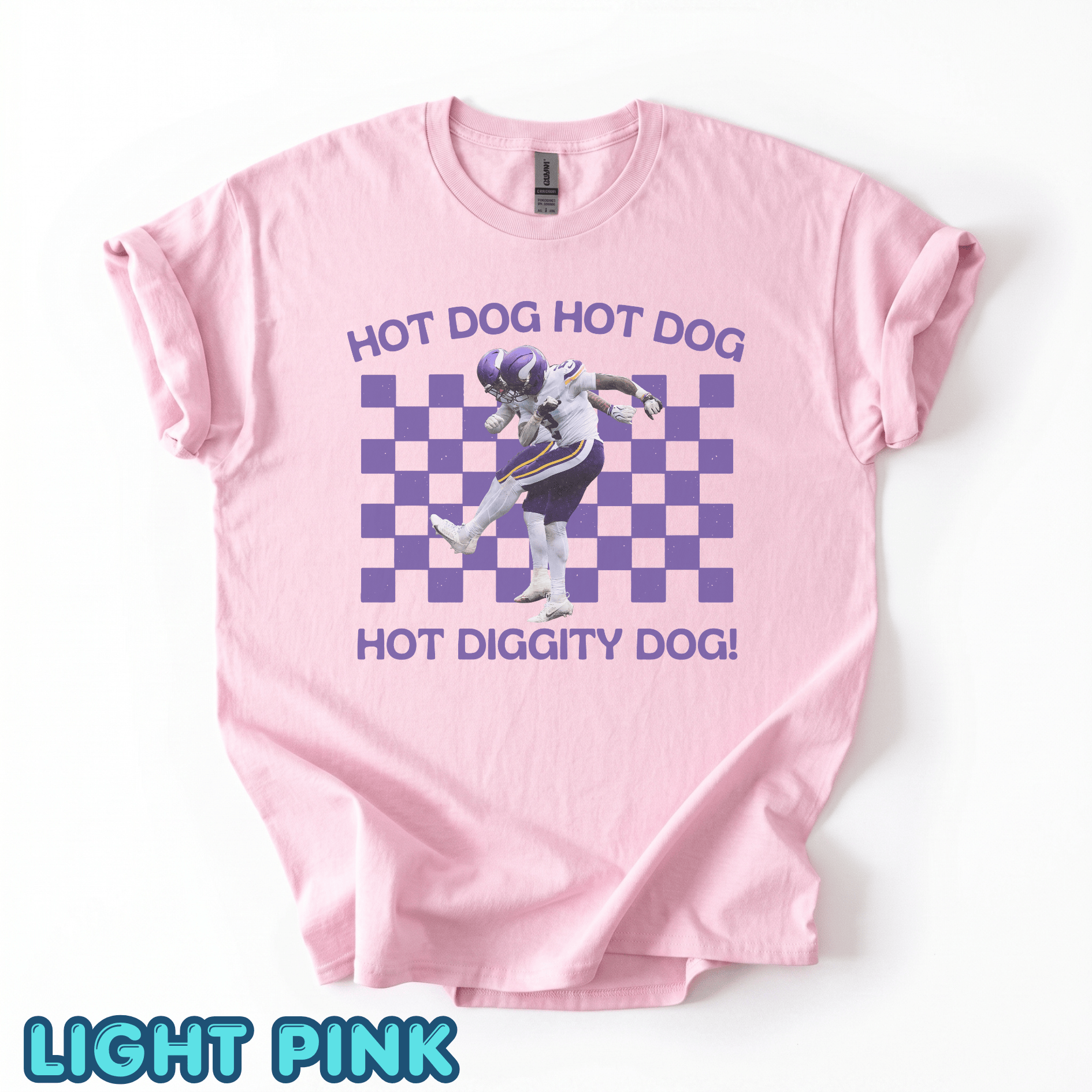 Vikings' Isaiah Rodgers Hot Dog Dance Shirt - Image 12