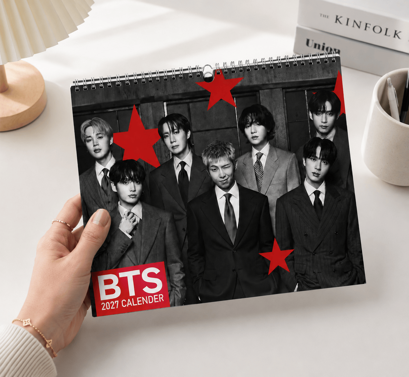 TA - BTS 2027 Wall Calendar , Bangtan OT7 Calendar - Image 4