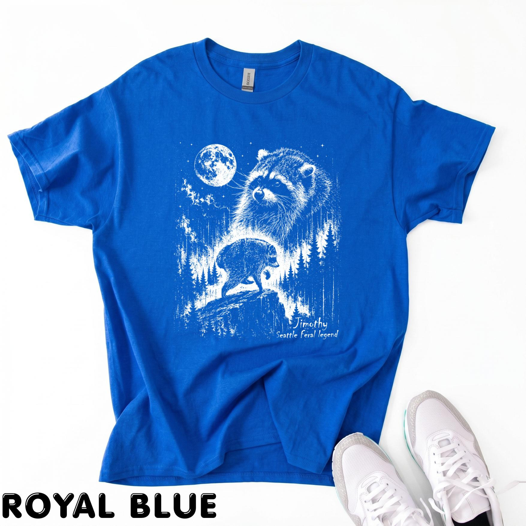 Vintage Jimothy Retro Moon Raccoon Shirts - Image 10