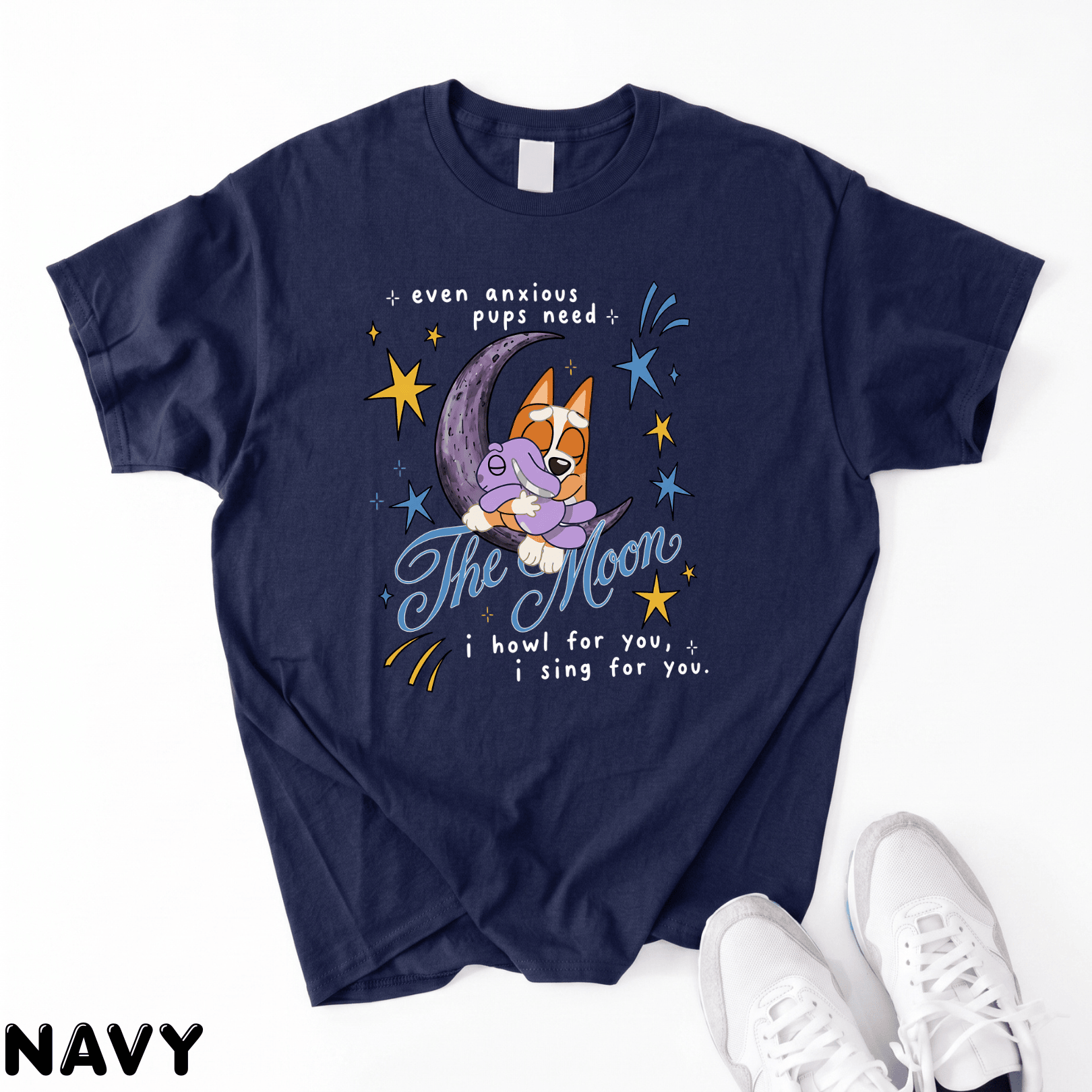 Bingo Even Anzious Pups Need The Moon, Obiter lyric shirts - Image 12