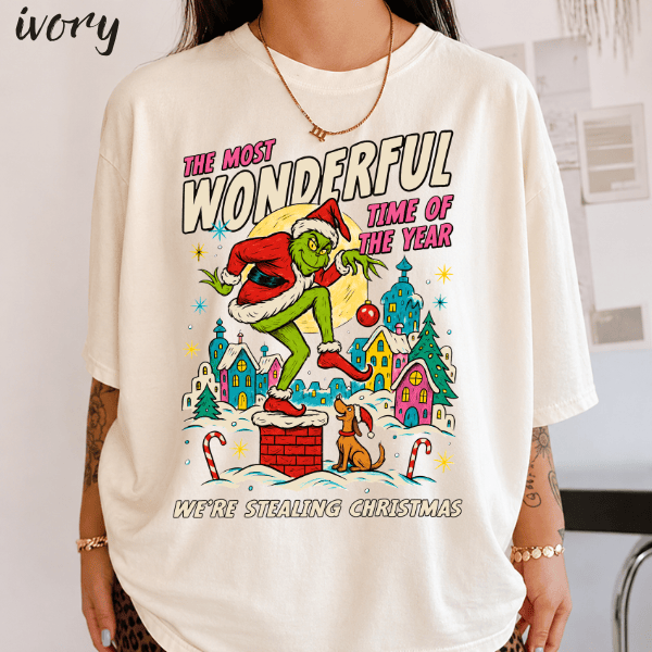 TA - The Grinch "The Most Wonderful Time" Tee