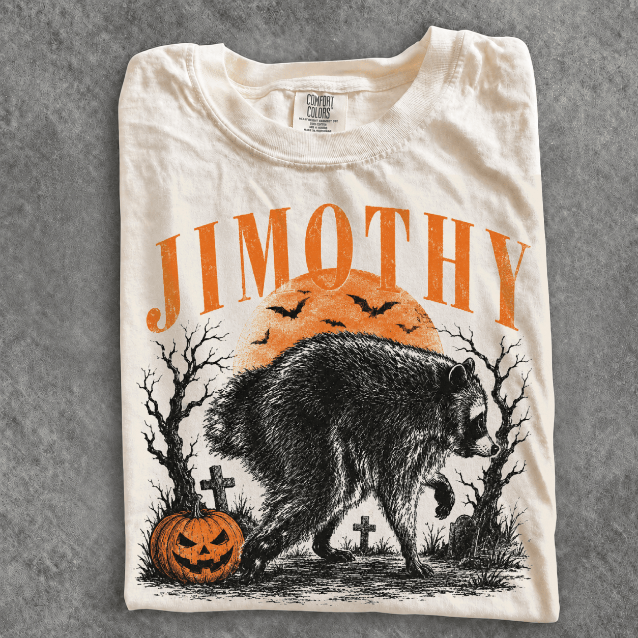 HN - Cute Jimothy Raccoon Halloween , Short King Jimothy Tee